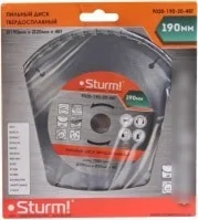 Пильный диск Sturm 9020-190-20-48T