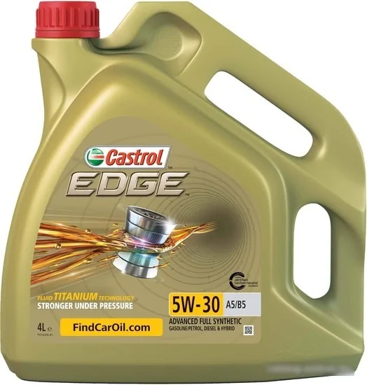 Моторное масло Castrol EDGE 5W-30 A5/B5 4л