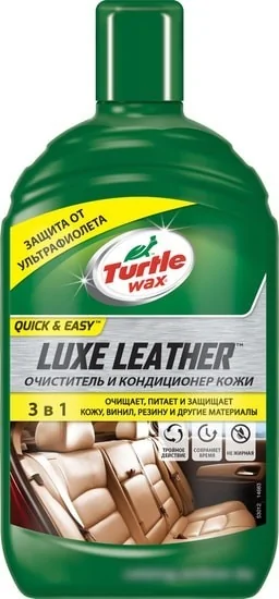 Turtle Wax Очиститель и кондиционер кожи Luxe Leather 500 мл 53012