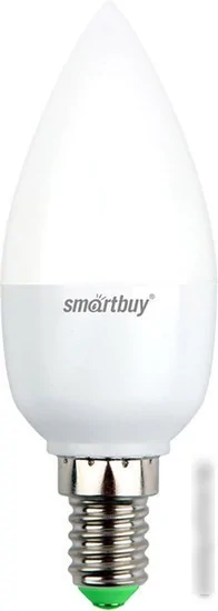 Светодиодная лампа SmartBuy С37 E14 5 Вт 4000 К [SBL-C37-05-40K-E14]