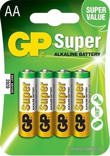 Батарейки GP Super Alkaline AA 4 шт.