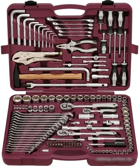 Универсальный набор инструментов Thorvik UTS0142 (142 предмета)