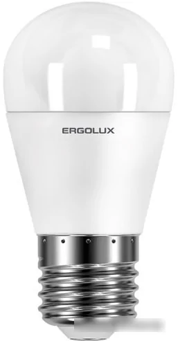 Светодиодная лампа Ergolux LED G45 E27 11 Вт 3000 К 13630