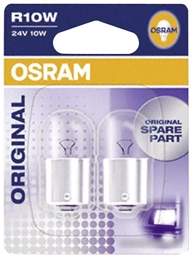 Галогенная лампа Osram R10W Original Line 2шт [5637-02B]