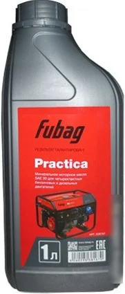 Моторное масло Fubag Practica SAE 30 1л