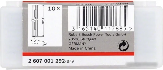 Набор оснастки Bosch 2607001292 (10 предметов)