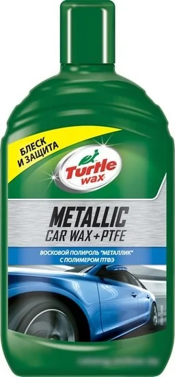 Turtle Wax Полироль с тефлоном Metallic Wax PTFE 500 мл 53020