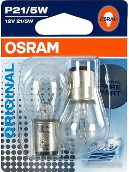 Галогенная лампа Osram P21/5W Original Line 2шт [7528-02B]