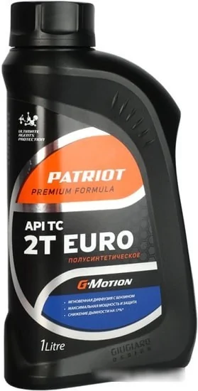Моторное масло Patriot G-Motion 2Т EURO 1л