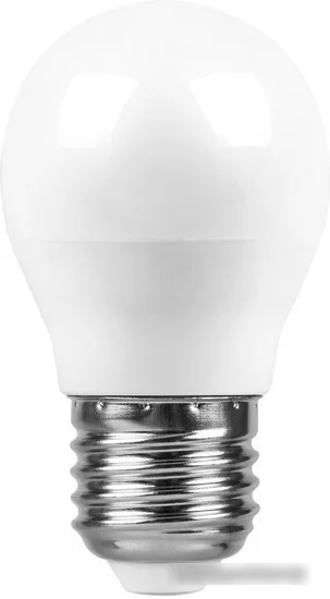 Светодиодная лампа Saffit SBG4505 G45 E27 5 Вт 4000 К 55026