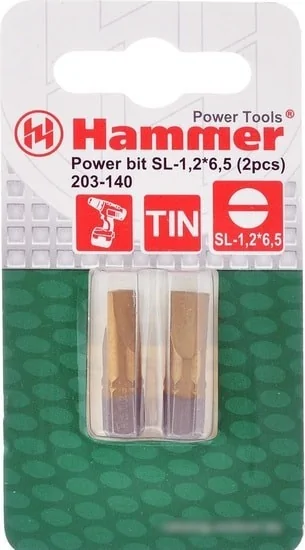 Набор бит Hammer 203-140 (2 предмета)