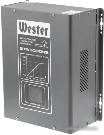 Стабилизатор напряжения Wester STW3000NS