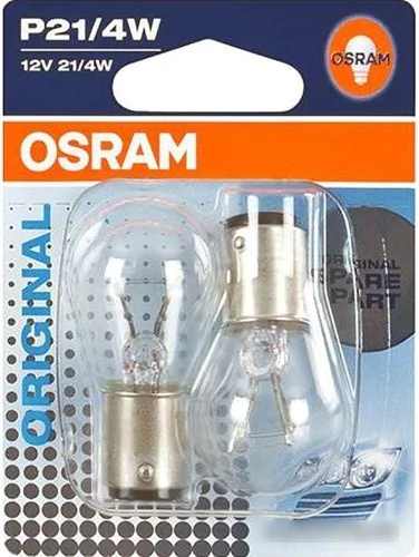 Галогенная лампа Osram P21/4W Original Line 2шт [7225-02B]