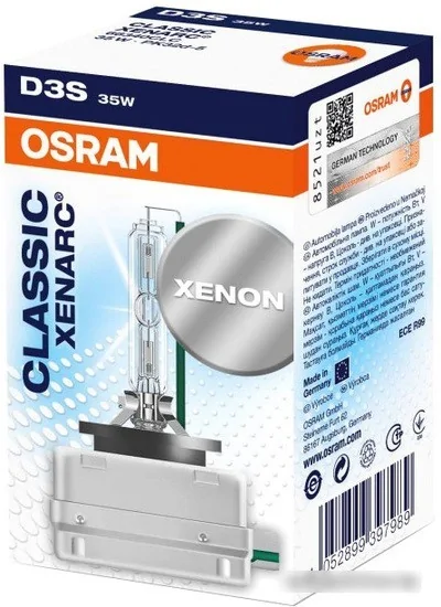 Ксеноновая лампа Osram D3S Xenarc Classic 1шт [66340CLC]