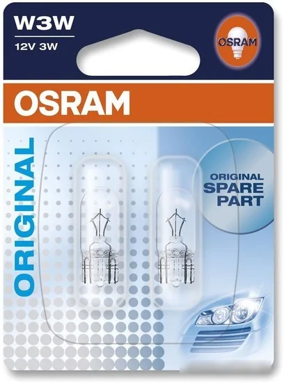 Галогенная лампа Osram W3W Original Line 2шт [2821-02B]